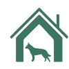 Uber Menu Charity Dog Shelter Icon